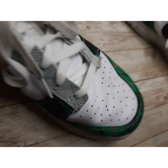 NIKE DUNK LOW "Tartan Plaid" RETRO PRM MENS SIZE 10 DV0827-100 - Picture 12 of 16